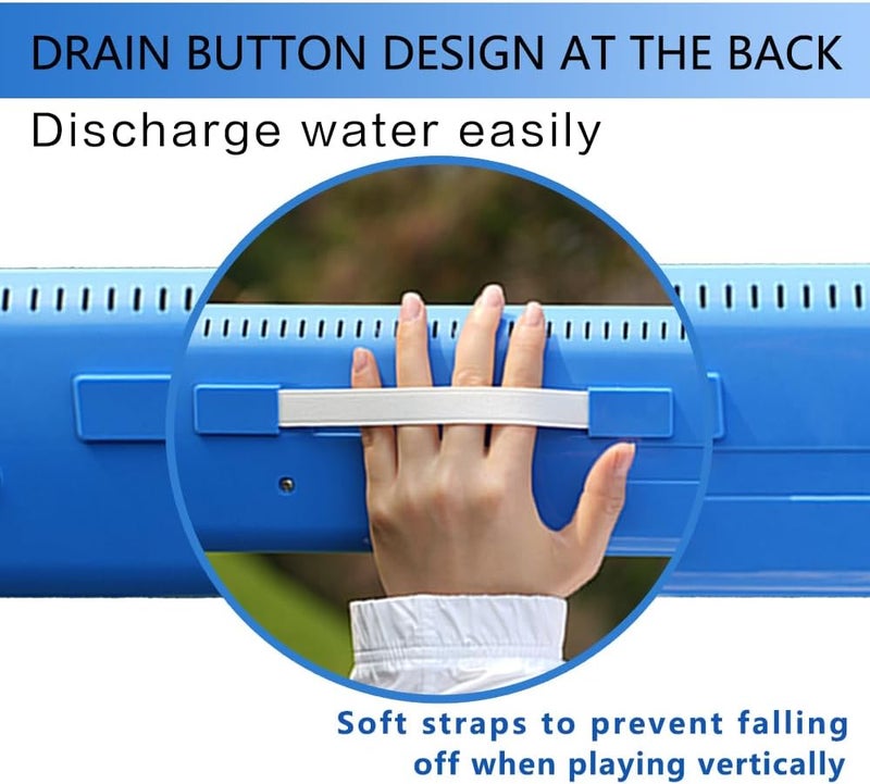 EROK 32 Keys Melodica Keyboard Instrument - Portable with Carrying Bag, Ideal for Beginners & Adults Gift (Blue) - Image 4